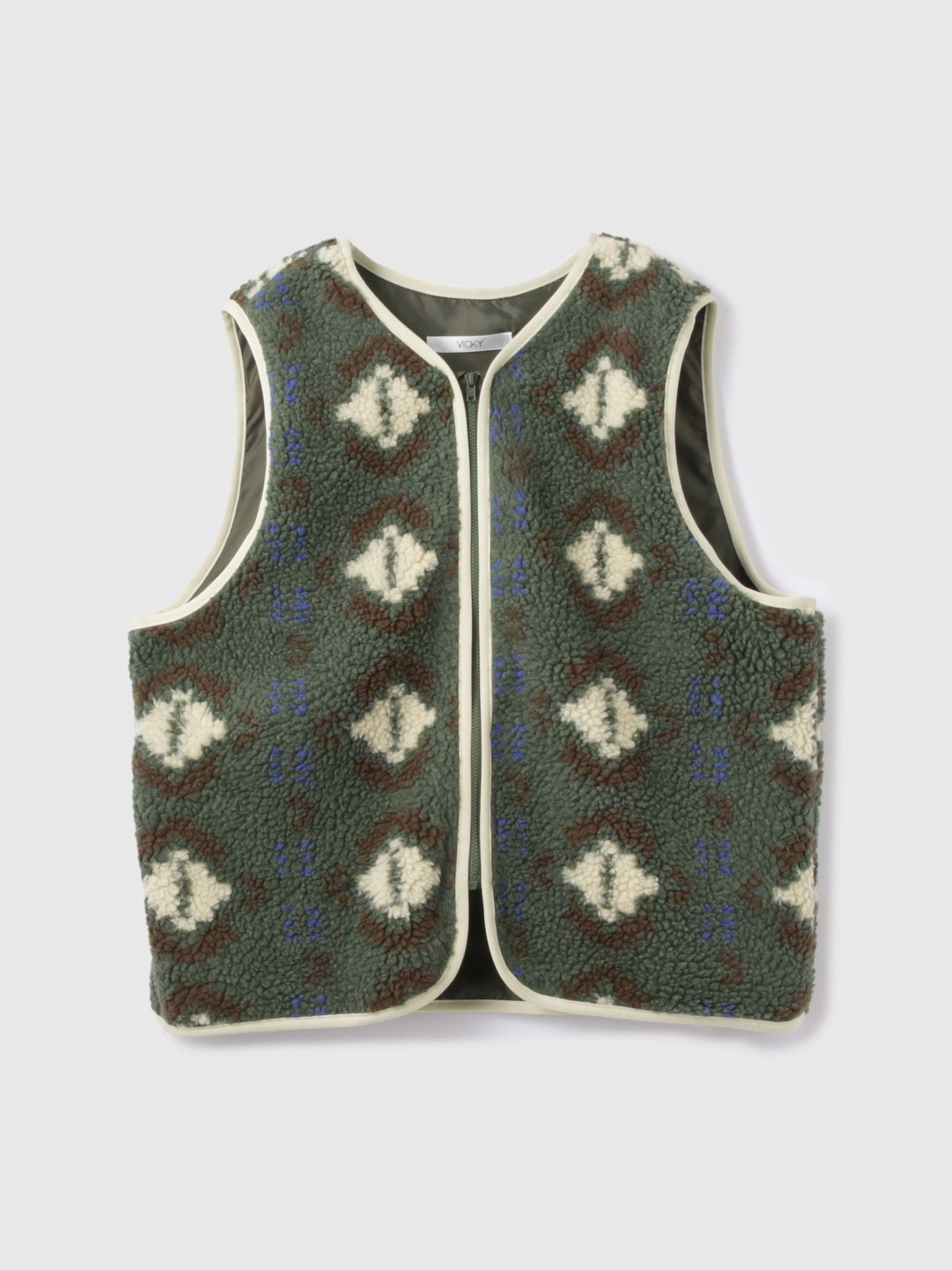 ボアライナー付きナイロンフーディブルゾン≪洗濯機で洗える≫