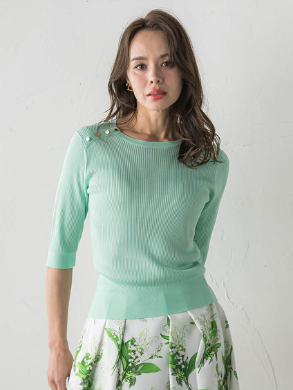 LUCINDAリブニット