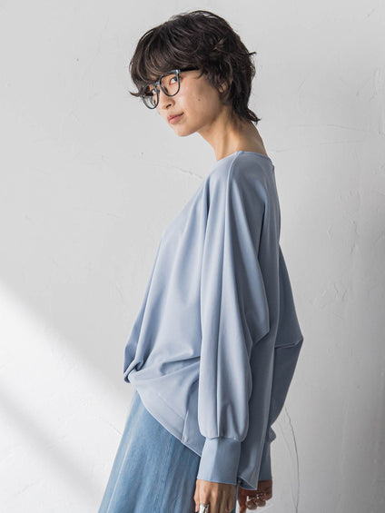 “ 叶える ” タックヘムドルマンショートプルオーバー