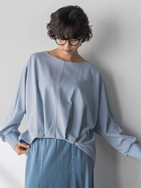 “ 叶える ” タックヘムドルマンショートプルオーバー