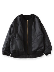 【biyori】キルティングノーカラーブルゾン