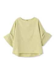 【一瞬で楽とキレイを叶える】タンブラーブッチャーロールアップブラウス≪セットアップ対応≫