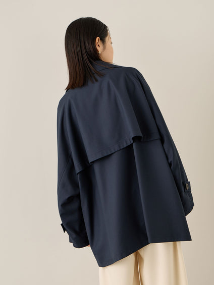 テントラインミドルトレンチコート