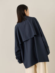 テントラインミドルトレンチコート