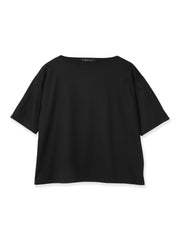 《予約》【連休。涼。軽やかに。】ボートネックT《汗じみ軽減 / 接触冷感》