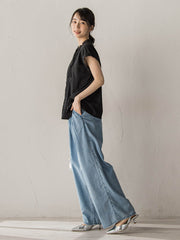 Air DENIM ワイドパンツ