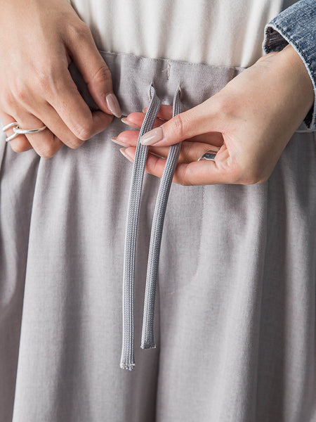 【一瞬で楽とキレイを叶える】タンブラーオックスイージーワイドパンツ≪手洗い可能≫