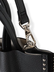 【VIOLAd'ORO】スタッズ付きWフェイスレザートートバッグ