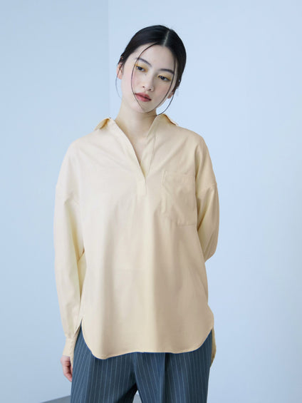 ポケットスキッパーシャツ