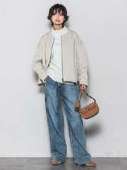 【楽・美・軽】ハイネックプルオーバー≪手洗い可能≫