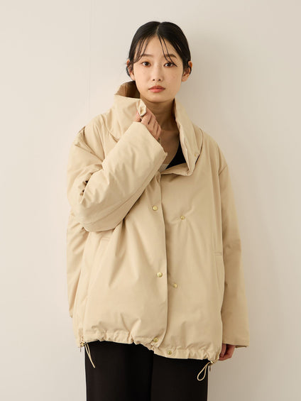 ステッチレスファイバーダウンジャケット