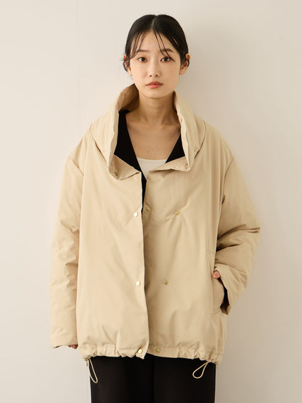 ステッチレスファイバーダウンジャケット