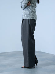 サイドポケットワイドタックパンツ