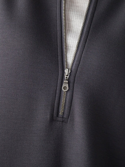 ダンボールMA-1ハーフジップワンピース