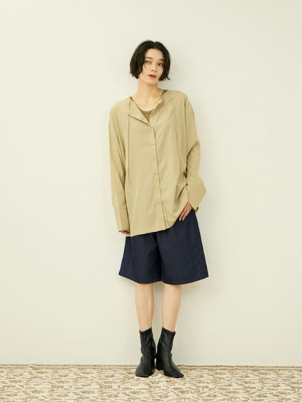 デニムハーフパンツ