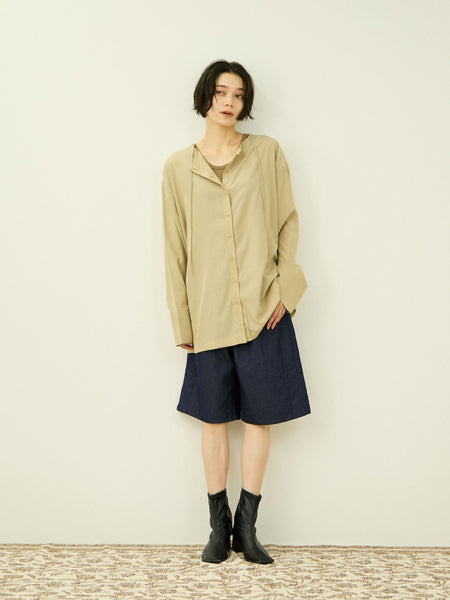 デニムハーフパンツ