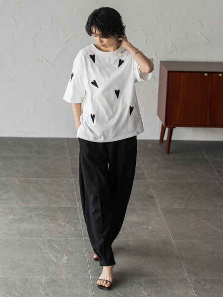 【40周年限定】LOVE刺繍ルーズTシャツ