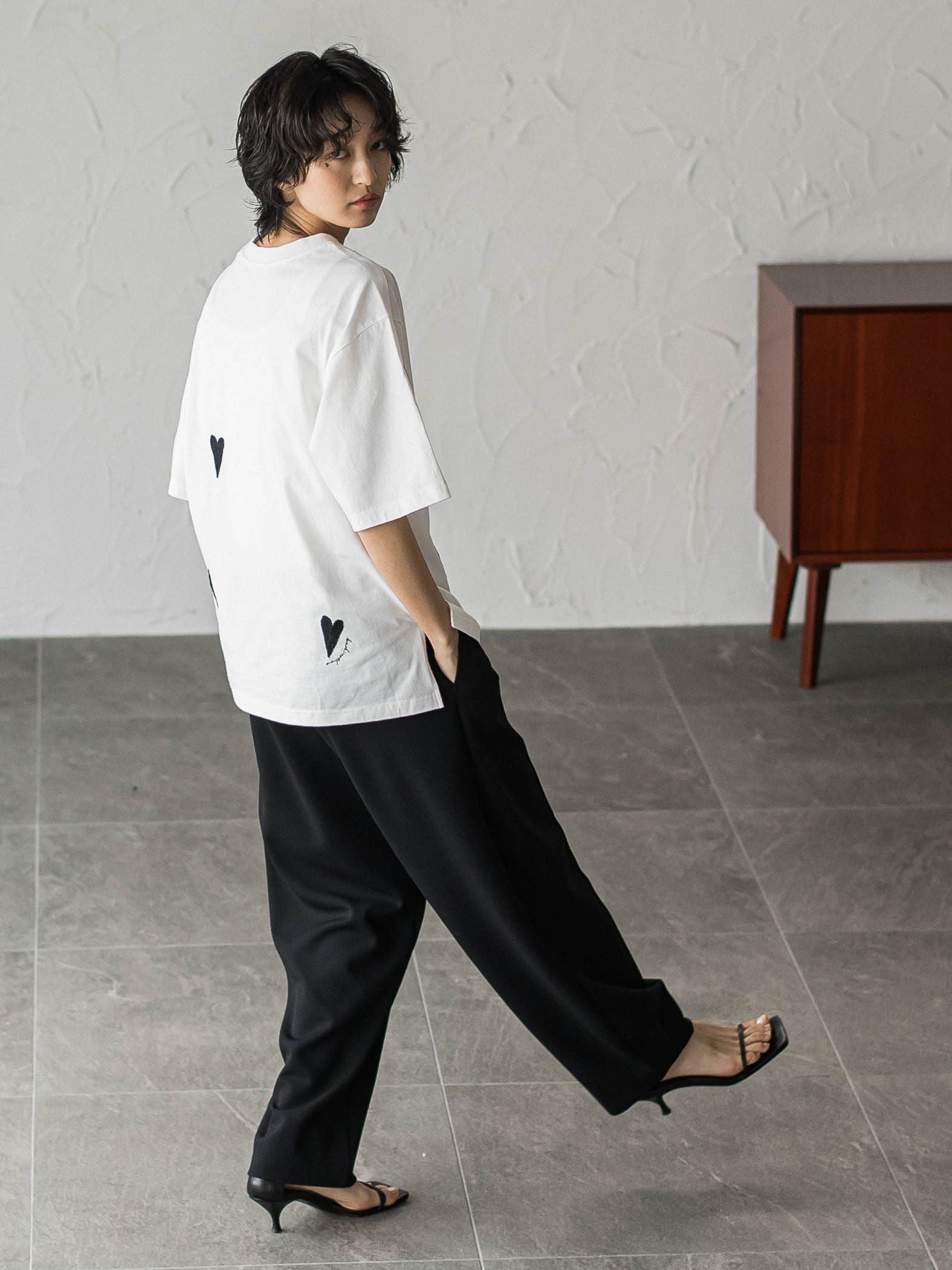 【40周年限定】LOVE刺繍ルーズTシャツ