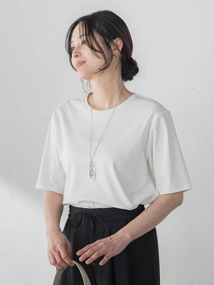 汗ジミ軽減カットソー