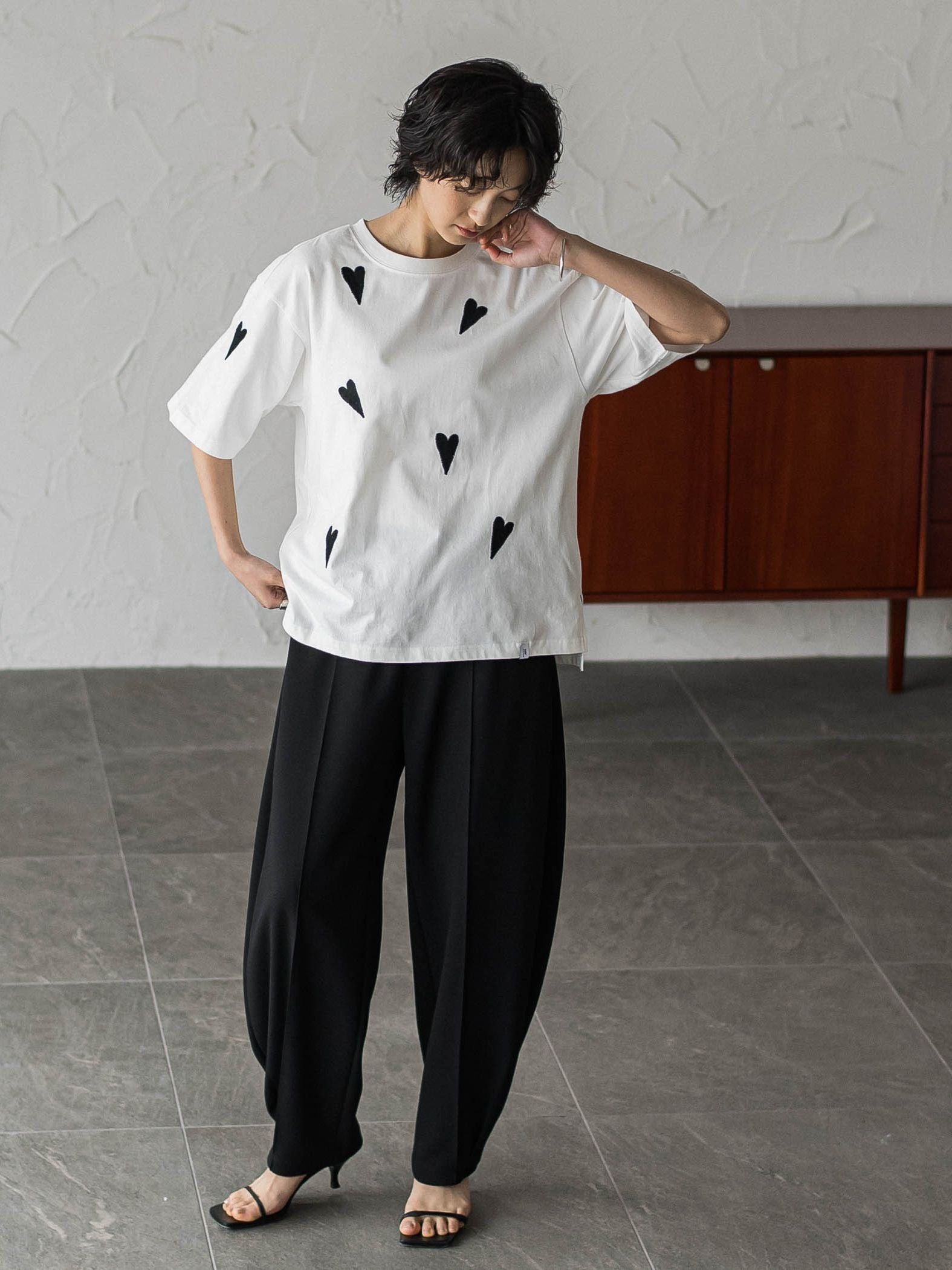 【40周年限定】LOVE刺繍ルーズTシャツ