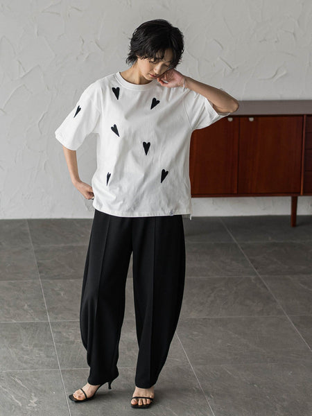 【40周年限定】LOVE刺繍ルーズTシャツ