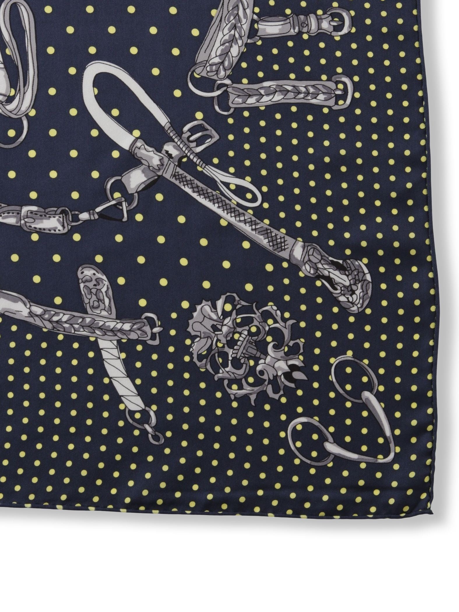 【WEB限定】【manipuri】＜シルクスカーフ88＞ ドットビット