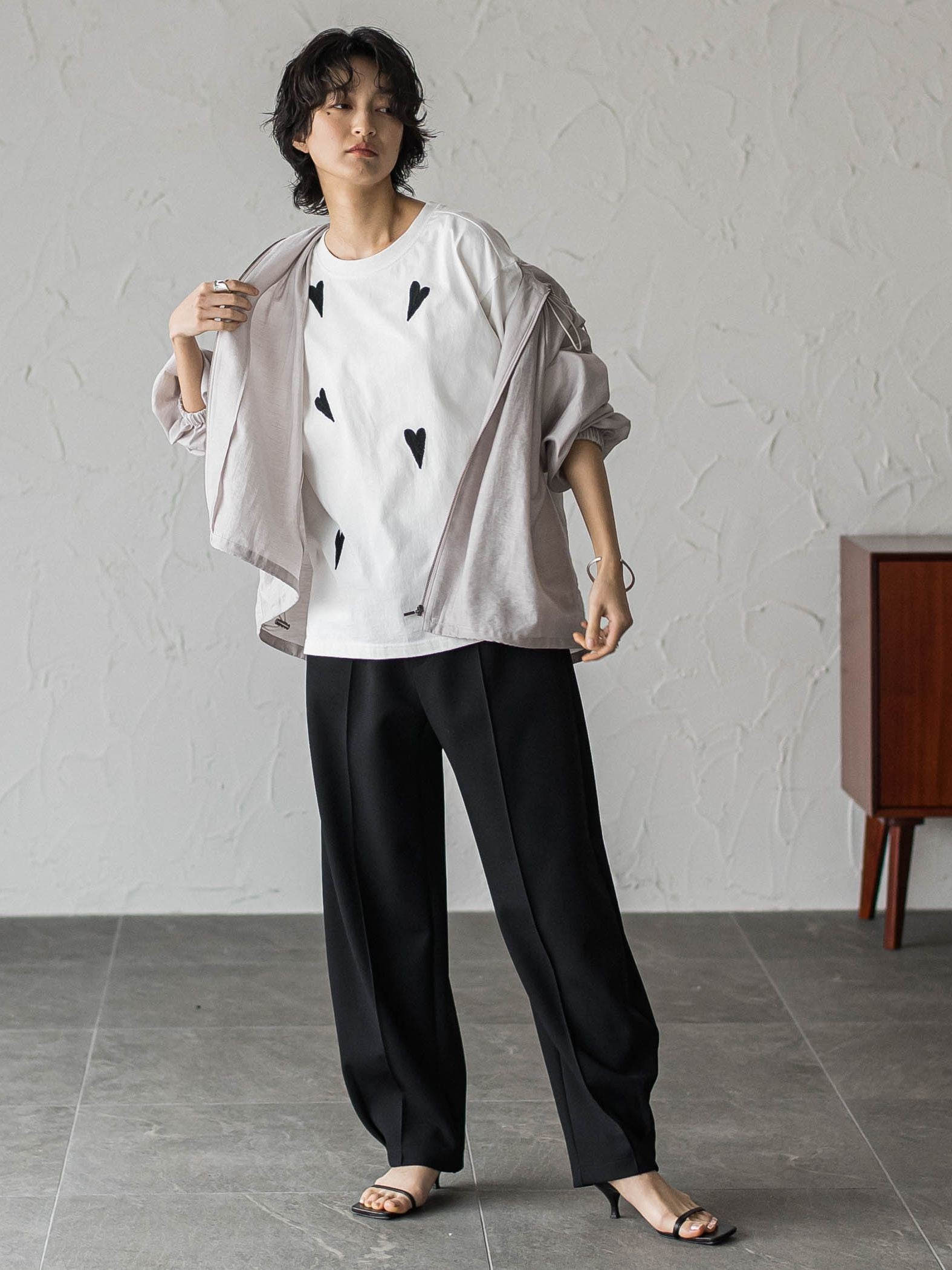 【40周年限定】LOVE刺繍ルーズTシャツ