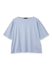 《予約》【連休。涼。軽やかに。】ボートネックT《汗じみ軽減 / 接触冷感》