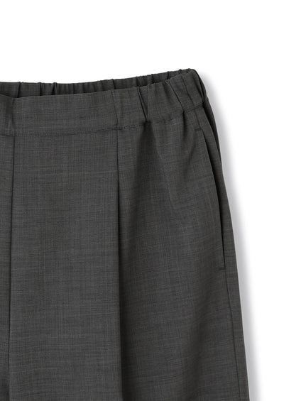 ナチュレッチセンタープレスワイドパンツ≪手洗い可能≫