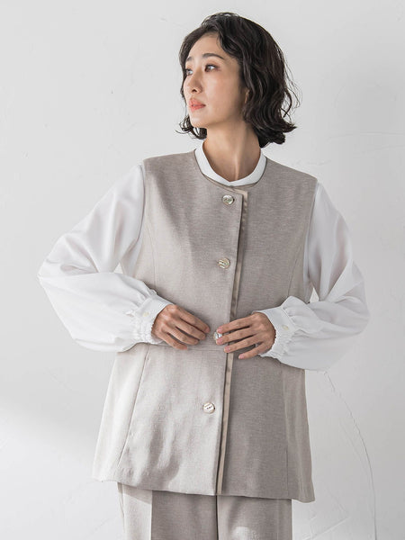 リネンライクオックスジレ