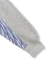 ダンボールバックストライプカーディガン