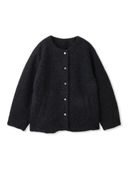 ナッピング素材クルージャケット