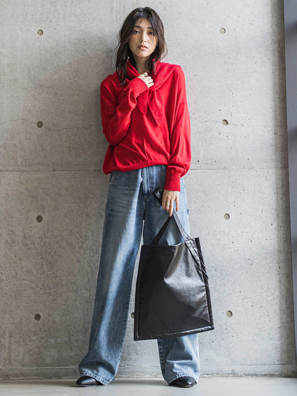 2WAYウエストペインターデニムパンツ≪洗濯機で洗える≫