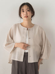 ラメッシュブラウス