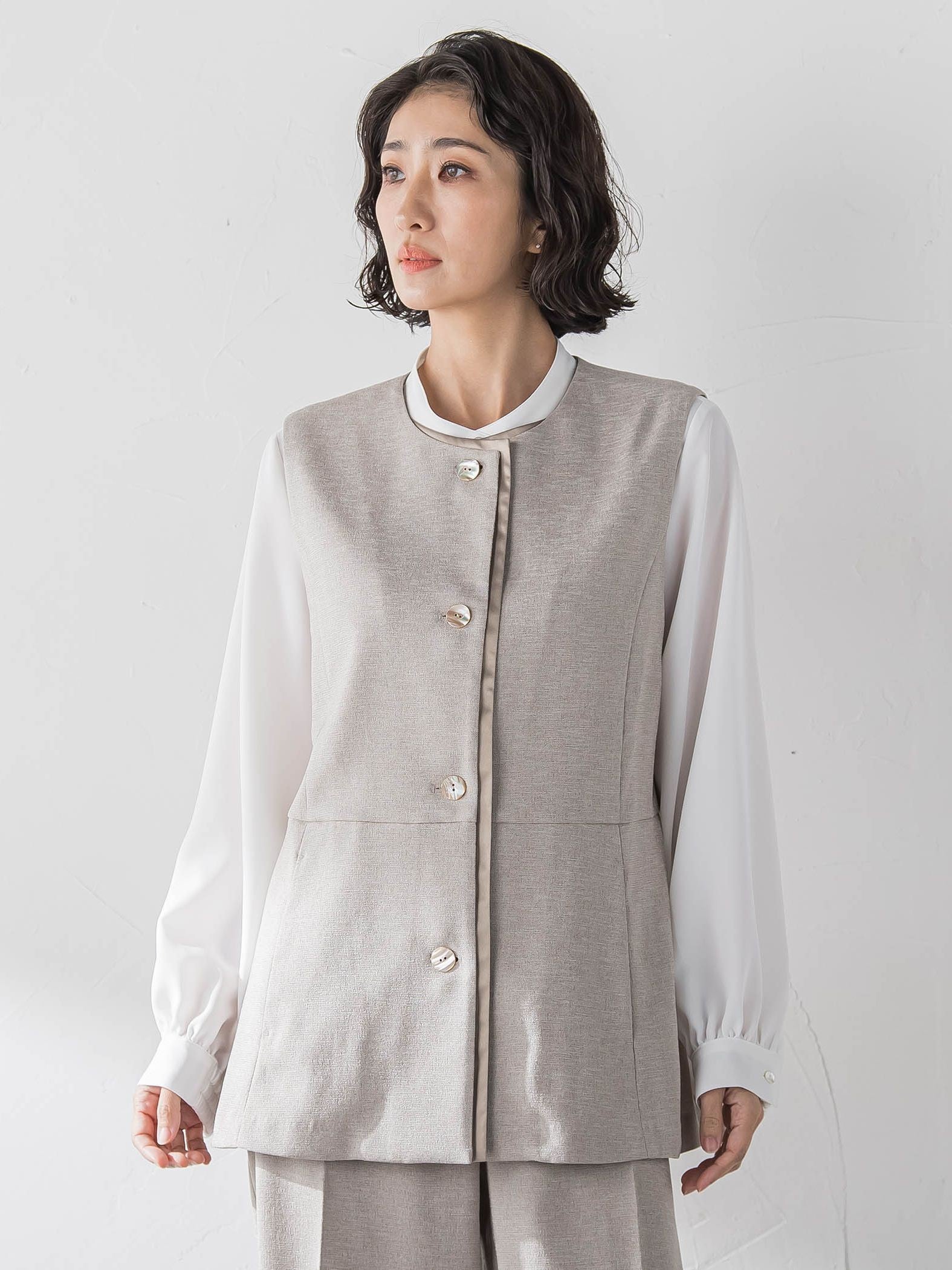 リネンライクオックスジレ