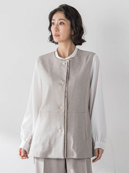 リネンライクオックスジレ