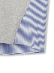 ダンボールバックストライプカーディガン