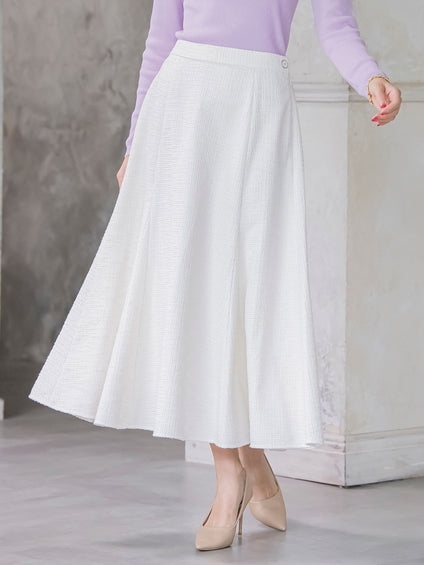 ツイードラメマーメイドスカート