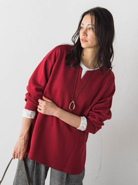 【WEB限定】ふんわリッチプルオーバー