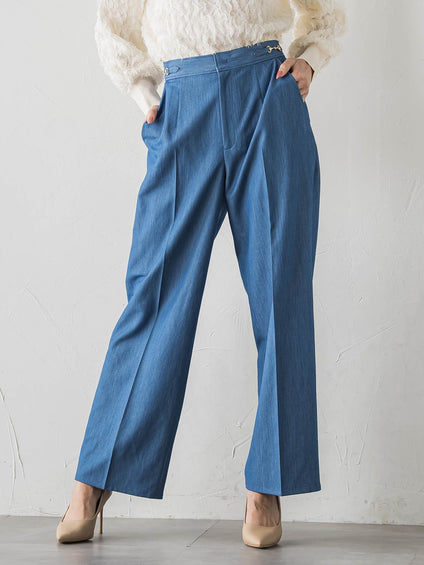 オーロララメデニムパンツ