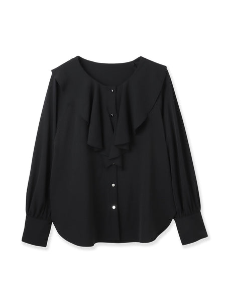 ヴィンテージツイルビッグカラーブラウス