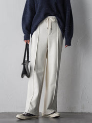 【WEB限定/新色追加】”まるで毛布”とろける裏起毛ワイドパンツ