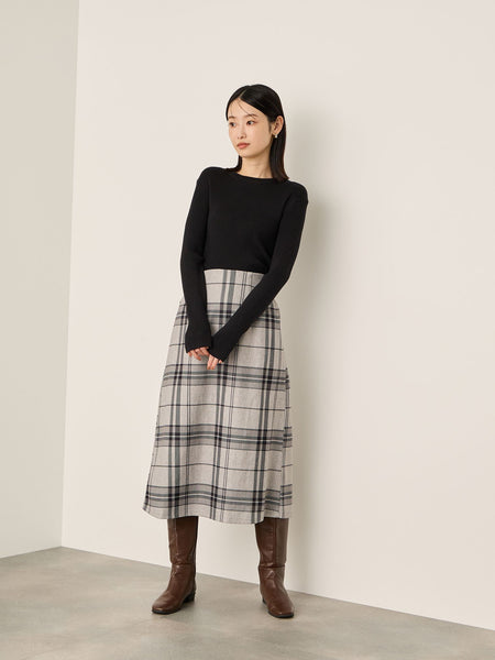 調温クルーネックニット≪手洗い可能≫