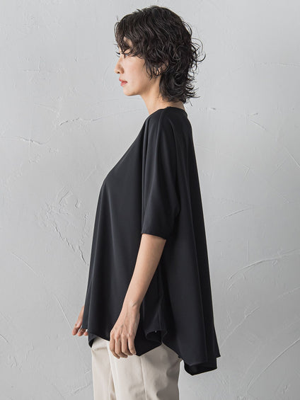 【大きいサイズ/受注会限定】エメラルドフロウジョンカットソー