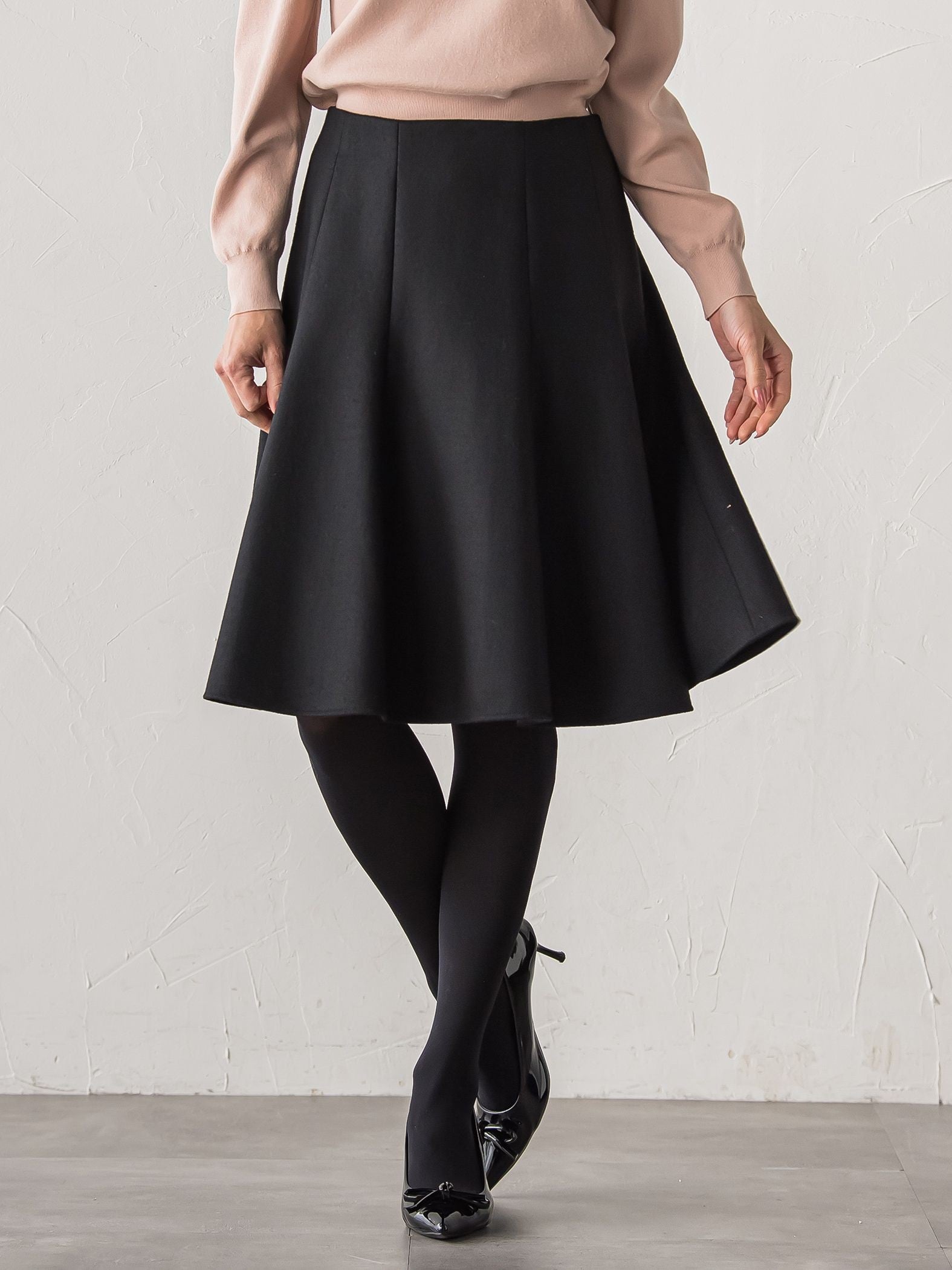 【新色追加】ルミナリー圧縮スムーススカート