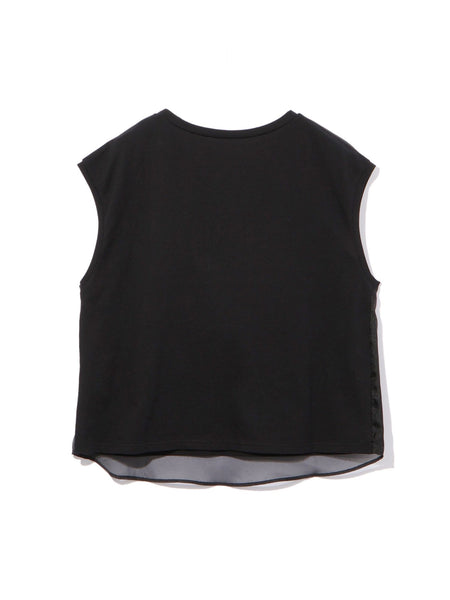 チュールドッキングシシュウTシャツ≪手洗い可能≫