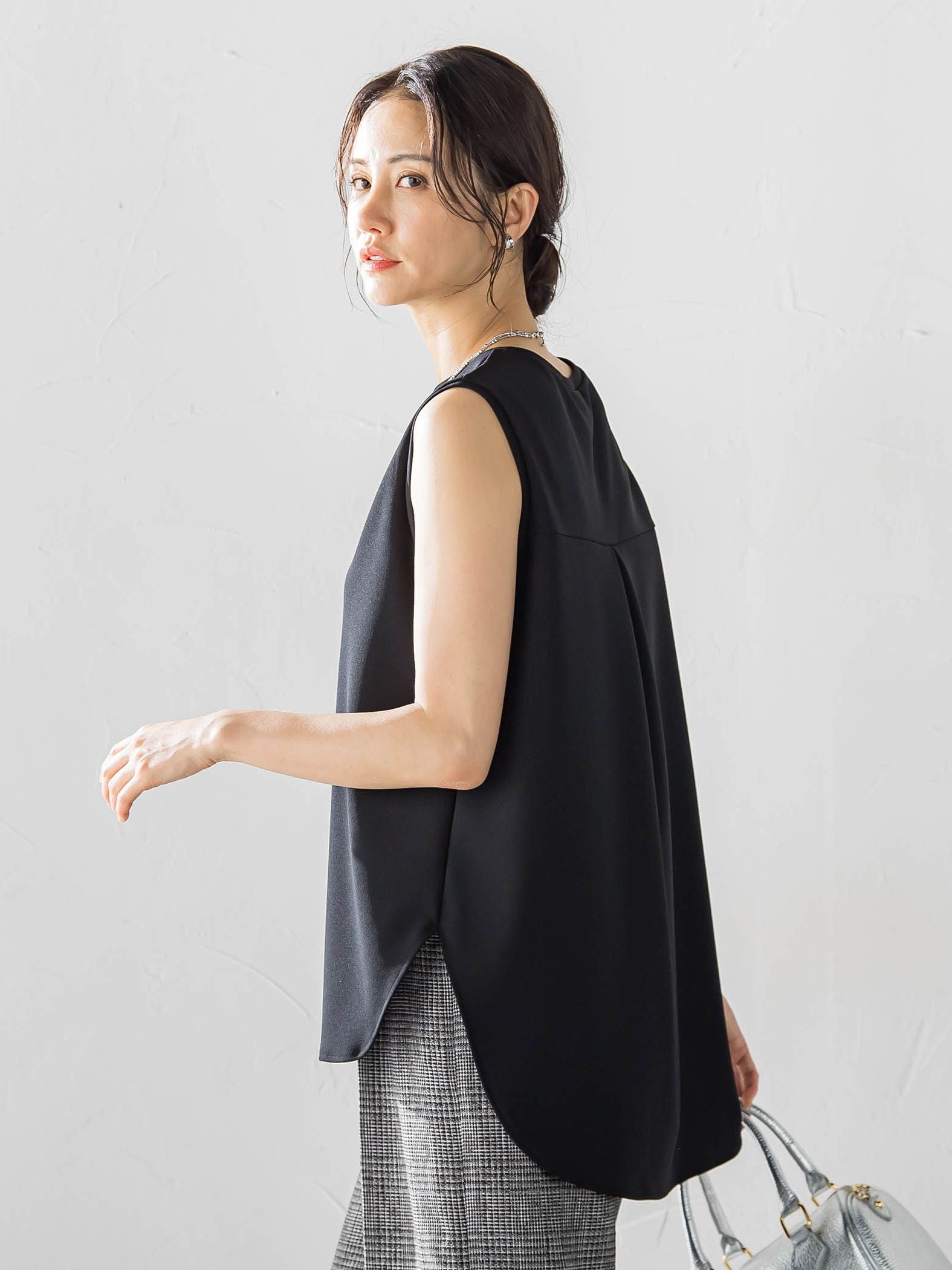 【WEB限定】≪春即完売/一枚でも、レイヤードでも≫季節をつなぐレイヤードタンク