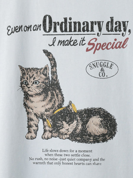 【Power To People】Ordinary day プリント Tシャツ