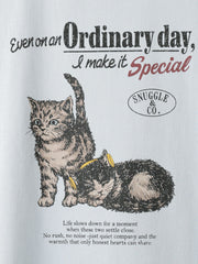 【Power To People】Ordinary day プリント Tシャツ
