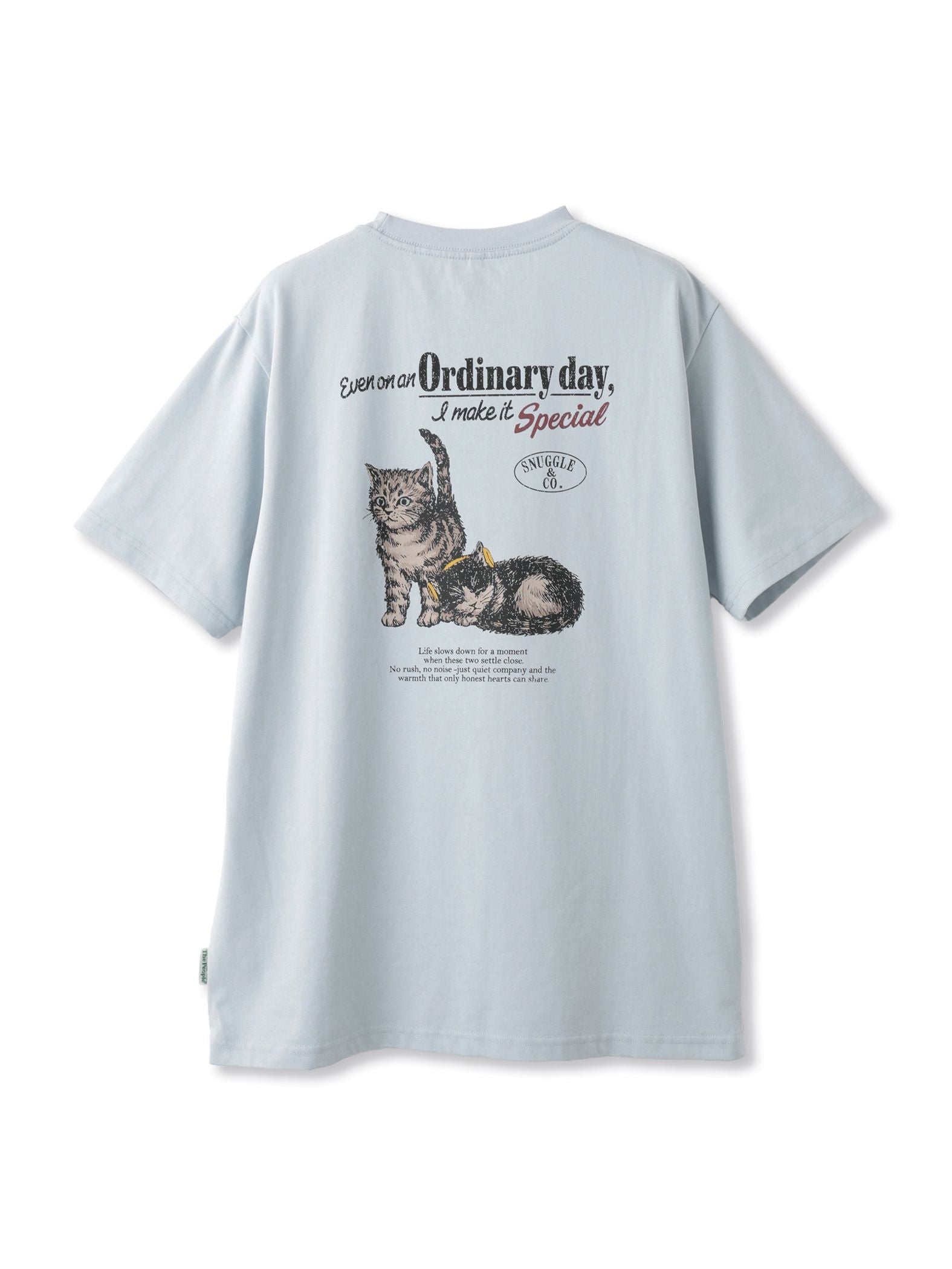 【Power To People】Ordinary day プリント Tシャツ